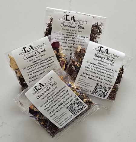 Starter Bundle of 4 loose leaf tea samples